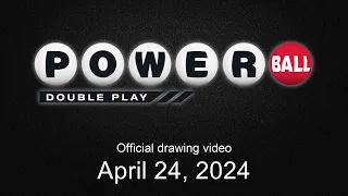 Powerball Double Play drawing for April 24, 2024