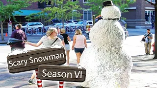 Scary Snowman Prank US Tour 2016 * Более 100 реакций * Можете ли вы посмотреть их все?