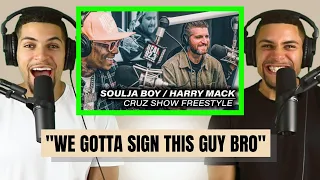 Harry Mack Freestyles for Soulja Boy!! | Twins’ First Reaction