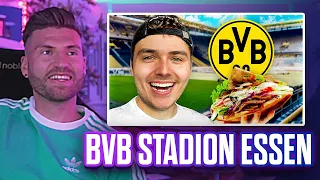 REAKTION auf "Stadionessen in Dortmund testen 😍🥙" von Benji 🔥 Tisi Schubech Stream Highlights