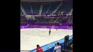 Alina Zagitova Olymp 2018 practice 3Lz3Lo3Lo3Lo3lo d