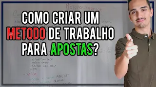 Como criar e validar uma estratégia de trabalho nas Apostas Desportivas?