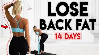 LOSE BACK FAT in 14 Days | 10 minute Home Workout