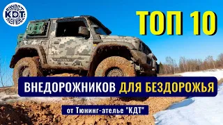 Топ лучших внедорожников для бездорожья