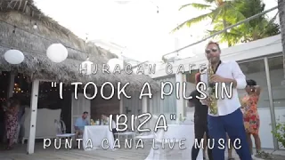 Huracan Cafe Wedding, "I took a pils in Ibiza" sax cover