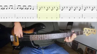 Alice In Chains - Man In The Box - Bass Cover + Tabs