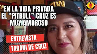 Taoani esposa de Isaac “Pitbull” Cruz habla de días duros, difíciles y los de bonanza con mucho amor