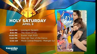 Kapamilya Channel 24/7 HD: Holy Week 2023 Black Saturday Evenings & Midnights April 8, 2023 Teaser