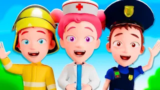 The Best Jobs and Professions  | Best Kids Songs and Nursery Rhymes