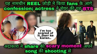 Popular REEL couple shares BTS moments; actress shares about her most scariest moment | Checkout