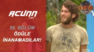 Yarışmacılar gözlerine inanamadı! İşte o ödül...| 39. Bölüm | Survivor 2017