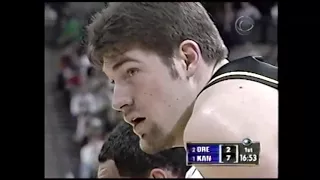 2002 NCAA Elite Eight: Oregon vs Kansas