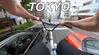FULL SPEED BMX RIDING IN TOKYO, JAPAN