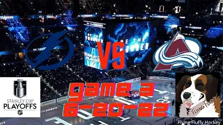 Stanley Cup Game 3 Pregame Stream Lightning vs Avalanche + Panthers Giveaway