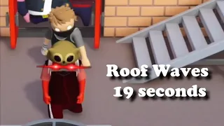 Gang Beasts: Roof Solo Waves in 0:19 (Segmented)