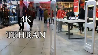 Walking 4k Tehran Iran | Mobile & Foot Court shopping center and Charso cinemas in the first section