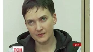 Українській льотчиці Надії Савченко прокапали глюкозу