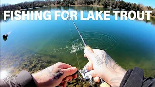 Fishing for Lake Trout | Busch Wildlife Conservation Area ( Surprise Catches)