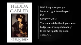 HEDDA GABLER By Henrik Ibsen. Audiobook, full length