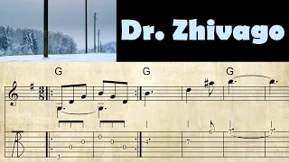 DR. ZHIVAGO | DR. SCHIWAGO | Lara's Theme | Guitar Lesson | Sheet Music & TABs