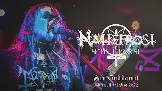 Nattefrost - Sin Goddamit, live @ Skien Metal Fest 2022