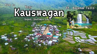 Road to Brgy Kauswagan. Featuring Bayawak Falls. Sogod, Southern Leyte.