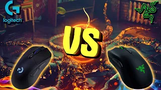 Razer mamba wireless vs Logitech g703 hero / Субъективное сравнение "Обзор"