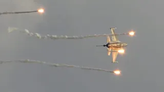 Ostrava NATO Days 2023 F-16 Tiger Demo Team Poland SLAB Training FHD