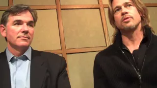 Brad Pitt and Billy Beane Talk MONEYBALL, Interview