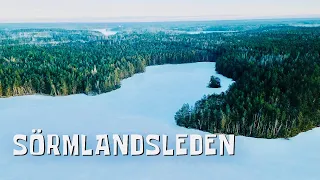 Three-day hike along the Sörmlandsleden [Winter, Sweden, Läggesta, Mölnbo]