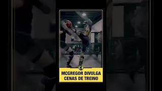 MCGREGOR ACERTA CHUTE ALTO NA CABEÇA DE SPARRING EM TREINO