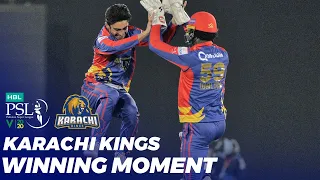 Karachi Kings Winning Moment | Karachi Kings vs Islamabad United | Match 14 | MB2T