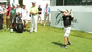 The First Tee visits The Greenbrier Classic