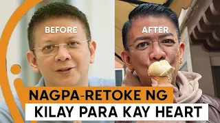 CHIZ ESCUDERO NAGPA-RETOKE NG KILAY PARA KAY HEART EVANGELISTA