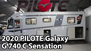 Pilote Galaxy G 740 C Sensation 2020 Motorhome 7,49 m