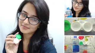 HOW TO PUT & REMOVE CONTACT LENSES || Tips on How to Store Contact Lenses || SWATI BHAMBRA