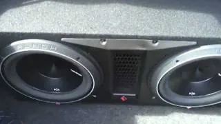 Rockford Fosgate p3 12'' subs with 2400 watt amp: Updated Version