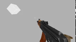 Blender | AKS-74u Reload and Firing Animation.