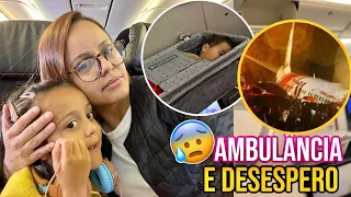 O NOSSO AVIÃO VOLTOU PARA PARIS! OLHA O QUE ACONTECEU NA NOSSA VIAGEM PARA O BRASIL - Familia da Rê