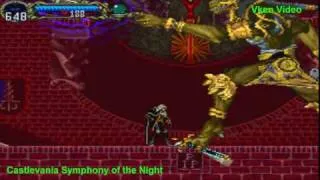 Castlevania Symphony of the Night: Alucard vs Galamoth