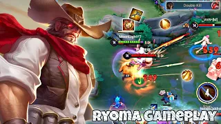 Ryoma Slayer Lane Pro Gameplay | New Build | Arena of Valor Liên Quân mobile CoT