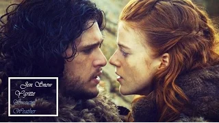 jon snow + ygritte | sweater weather } GoT