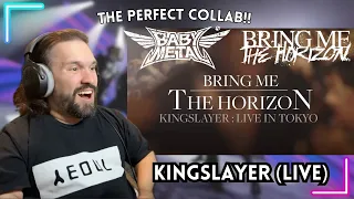 First Time Reacting To Bring Me The Horizon - 'Kingslayer' ft. BABYMETAL (Live In Tokyo)