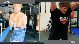 Jake Paul vs Ben Askren 1st Day Back In The Gym For Both Fighters