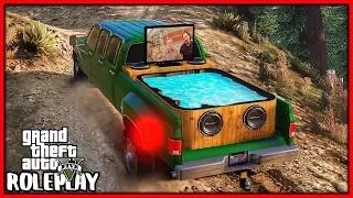 GTA 5 Roleplay - Truck Limousine with Jacuzzi | RedlineRP #740