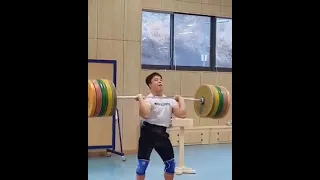 200kg cl&j  by @won jeongsik #clean #jerk - Olympic Weightlifting Motivation