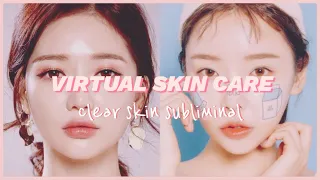 "𝕍𝕀ℝ𝕋𝕌𝔸𝕃 𝕊𝕂𝕀ℕ ℂ𝔸ℝ𝔼"//clear skin subliminal