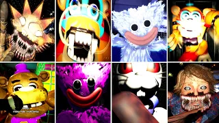 ALL NEW JUMPSCARES COMPILATION #2 - FNaF: Security Breach + Poppy Playtime