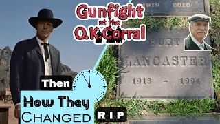 GUNFIGHT AT THE O.K. CORRAL "1957" Cast⭐ Then and Now | Real Name - Role Name - Age