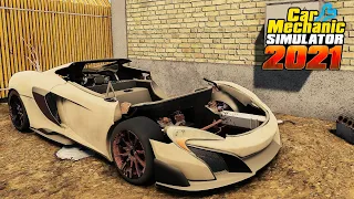 McLaren 675LT Restoration - Car Mechanic Simulator 2021